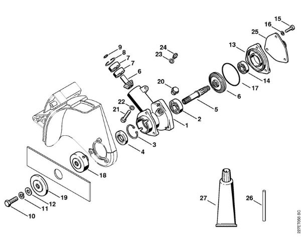 FCS-KM Gear head (32.2014) KombiTools (-KM) FCS-KM - 4137 Stihl