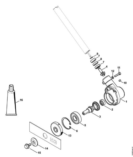 FCS-KM Gear head KombiTools (-KM) FCS-KM - 4180 Stihl