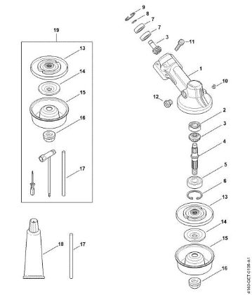 Picture of Gear head FS-KM - 4180