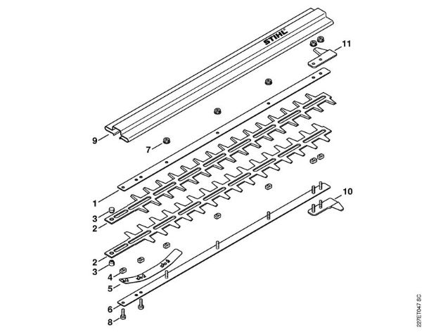 Blade KombiTools (-KM) HL-KM 135° Stihl