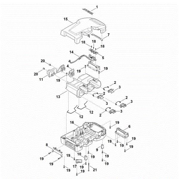 Picture of A - Battery compartment ADA 700.0
