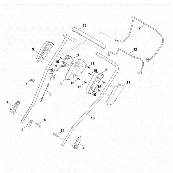 Picture of A - Handle upper part RMA 2.0 RT