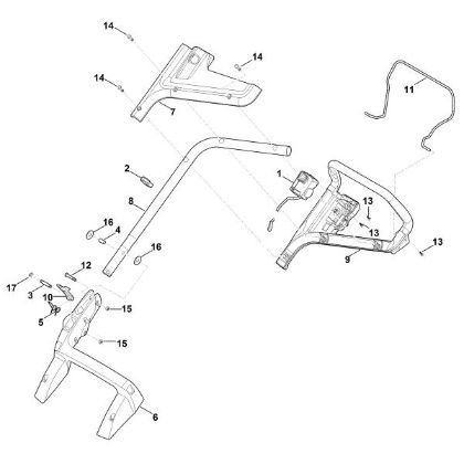 Picture of A - Handle RMA 443.1 C