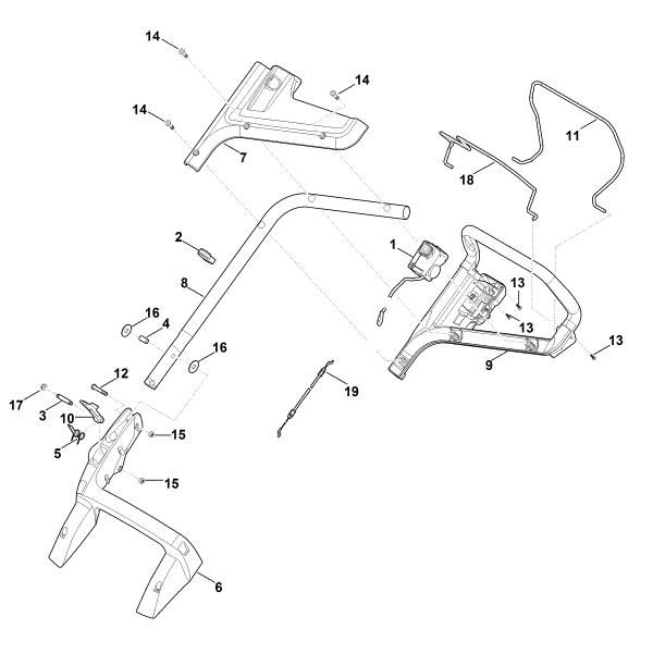Picture of A - Handle RMA 448.1 TC