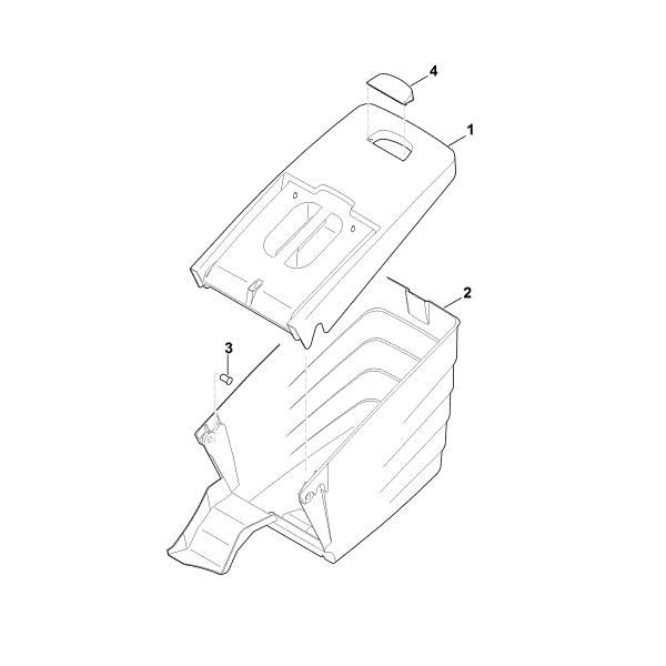 Picture of F - Grass catcher bag RME 545.0 C