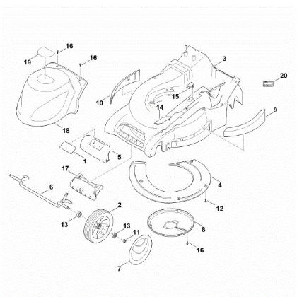 Picture of D - Housing, Front axle RME 545.0 V