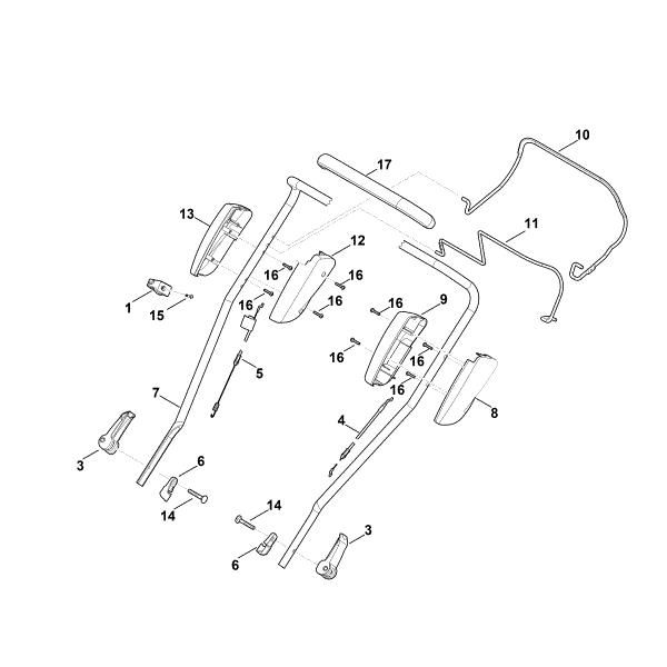 Picture of A - Handle upper part RM 2.0 RT