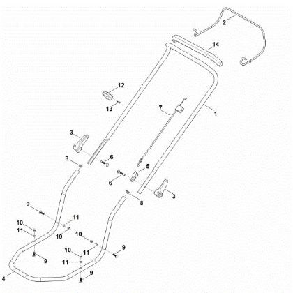 Picture of A - Handle RM 2.1 R