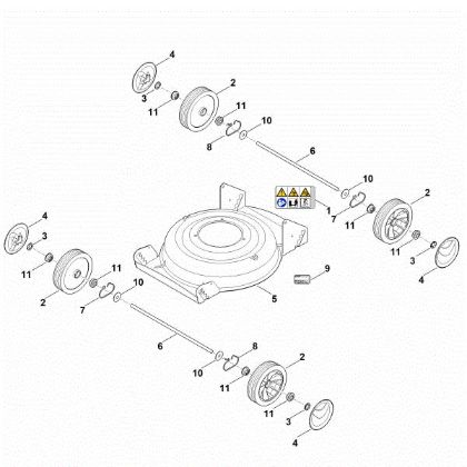 Picture of B - Housing, chassis RM 2.2 R