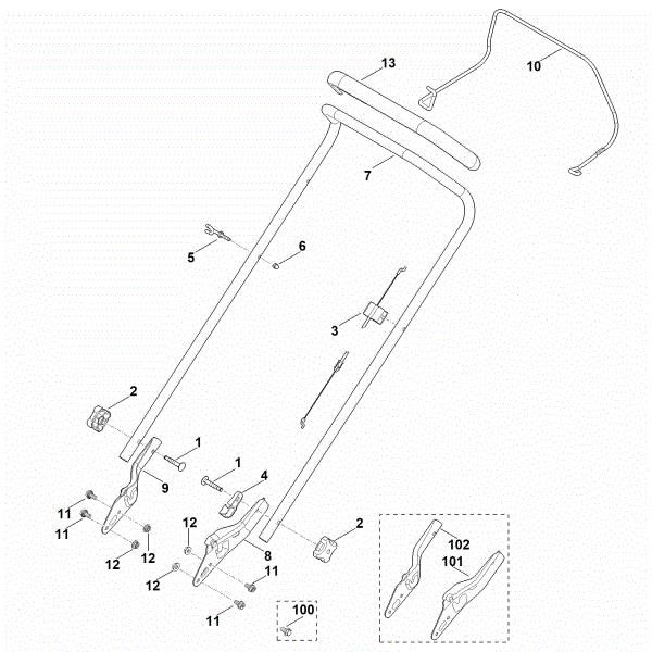 Picture of A - Handle RM 248.0