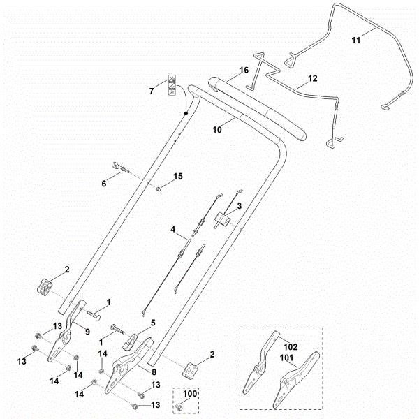 Picture of A - Handle RM 248.0 T