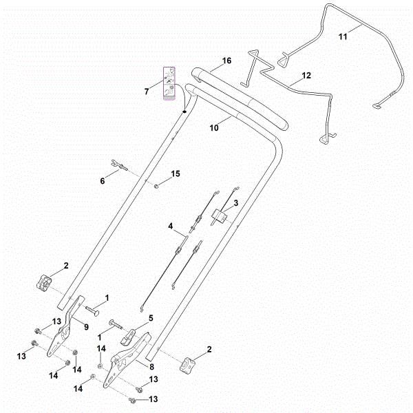 Picture of A - Handle RM 248.2 T