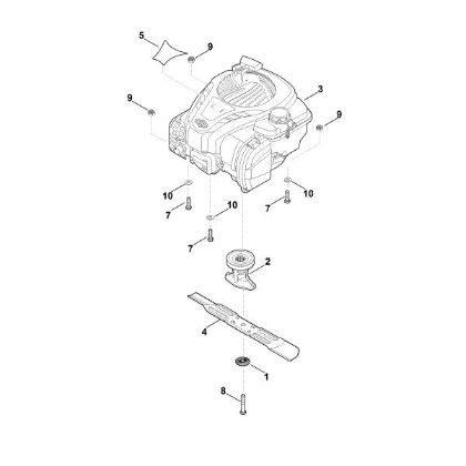 Picture of D - Engine, blade RM 253.0