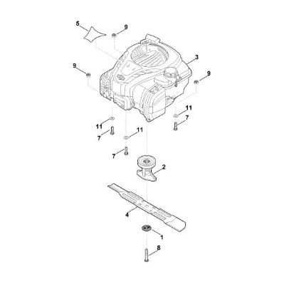 Picture of D - Engine, blade RM 253.0 T