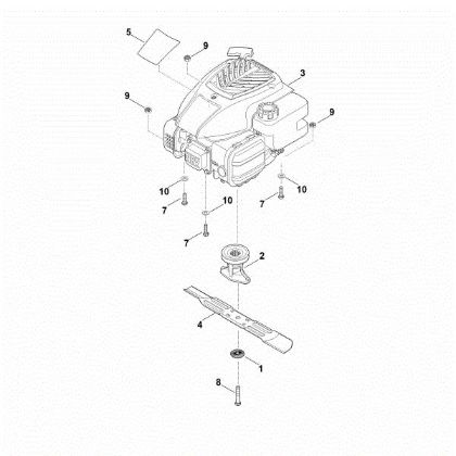Picture of D - Engine, blade RM 253.1