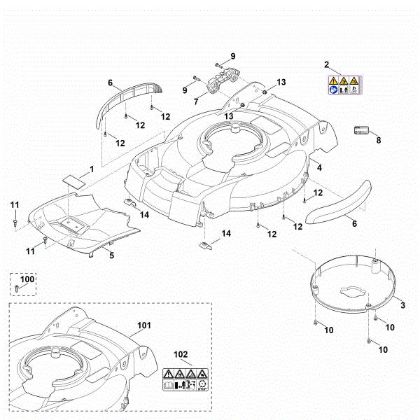 Picture of B - Housing RM 4.0 R