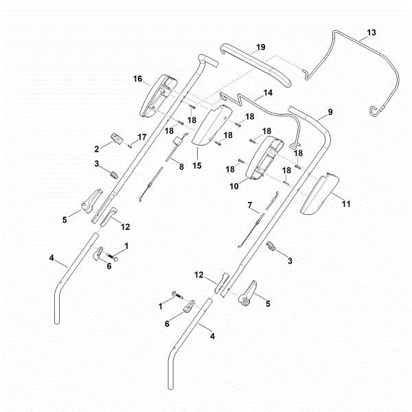 Picture of A - Handle RM 443.0 T