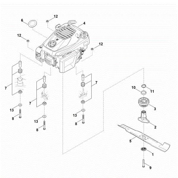 Picture of D - Engine, blade RM 448.1 VC