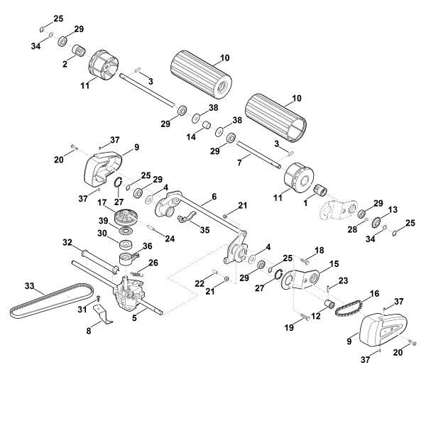 Picture of E - Shaft, Drive RM 545.0 VR
