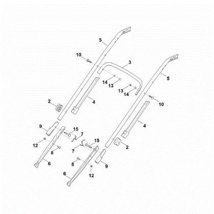 Picture of B - Handle lower part RM 545.1 VE