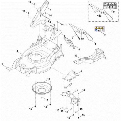 Picture of C - Housing RM 650.0 V