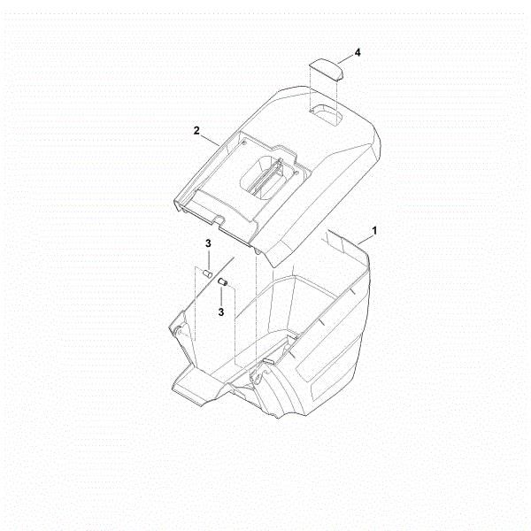 Picture of G - Grass catcher bag RM 650.1 VE