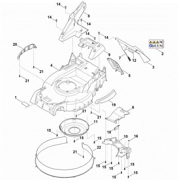Picture of C - Housing RM 655.1 RS