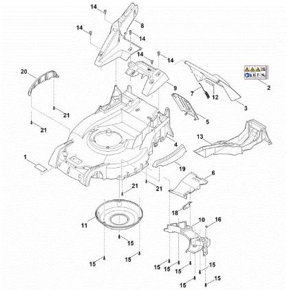 Picture of C - Housing RM 655.1 VS
