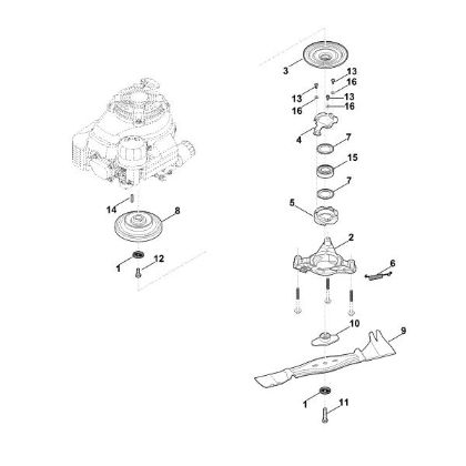 Picture of G - Blade, Blade clutch RM 756.0 YS