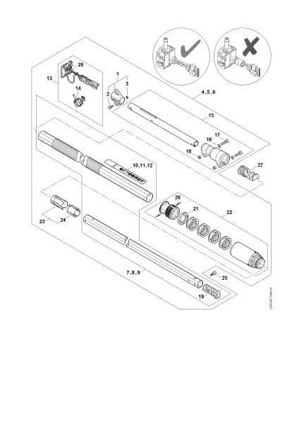 Picture of Drive tube assembly    443292951 HTA 86