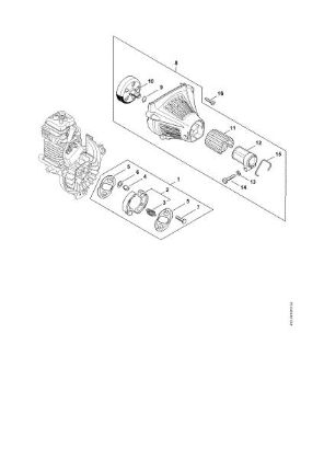 Picture of Clutch, Fan housing HT 133
