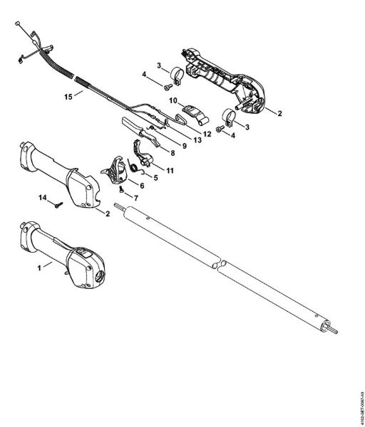 Handle Pole pruners (HT) HT 135 Stihl