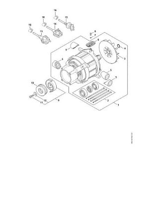 Picture of Electric motor, Connecting cable RE 100