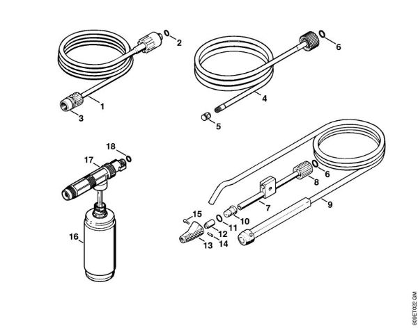 Tools, Extras Electric pressure washers (RE) RE 102 K Stihl