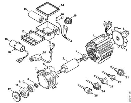 Electric motor Electric pressure washers (RE) RE 106 K Stihl