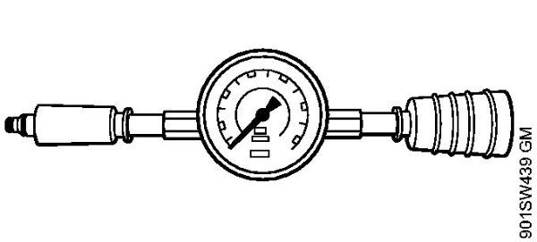 Pressure gauge Electric pressure washers (RE) RE 107 Stihl