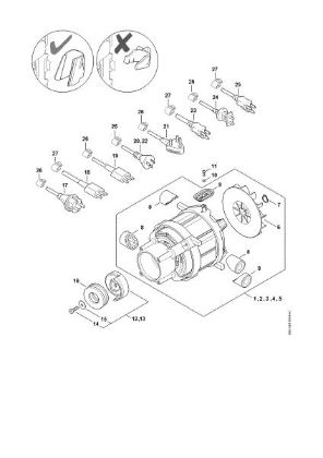 Picture of Electric motor, Connecting cable RE 110