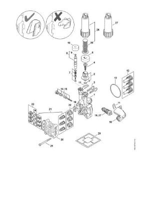 Picture of Pump, valve block RE 110