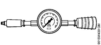 Pressure gauge Electric pressure washers (RE) RE 126 K Stihl