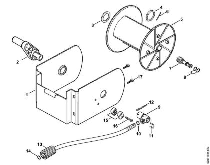 Hose reel Electric pressure washers (RE) RE 161 K Stihl