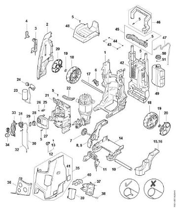 Picture of Chassis, Air baffle, Shroud, Switch housing RE 170 RE 170