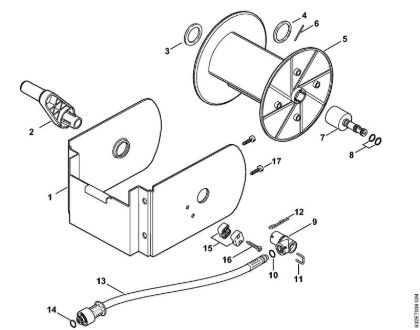 Hose reel Electric pressure washers (RE) RE 270 K Stihl