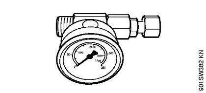Pressure gauge Electric pressure washers (RE) RE 281 Stihl