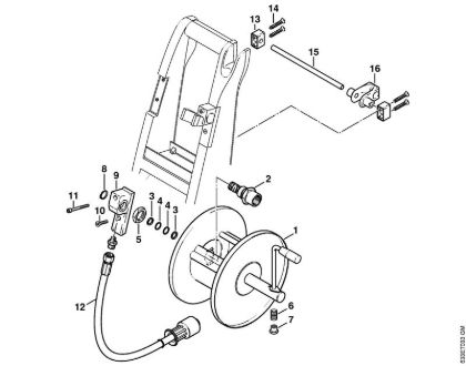 Hose reel Electric pressure washers (RE) RE 360 K PLUS Stihl