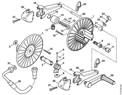 Hose reel Electric pressure washers (RE) RE 361 PLUS Stihl