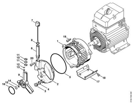 Pump Electric pressure washers (RE) RE 440 K Stihl