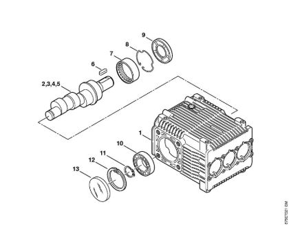 Pump, cam Electric pressure washers (RE) RE 581 Stihl