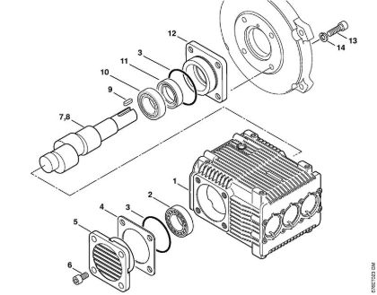Pump, cam Electric pressure washers (RE) RE 661 Stihl