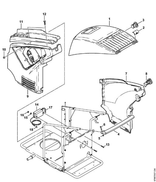 Machine cover Electric pressure washers (RE) RE 661 PLUS Stihl