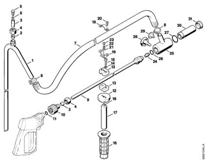 Wet sand jet-stream appliance Electric pressure washers (RE) RE 830 W Stihl